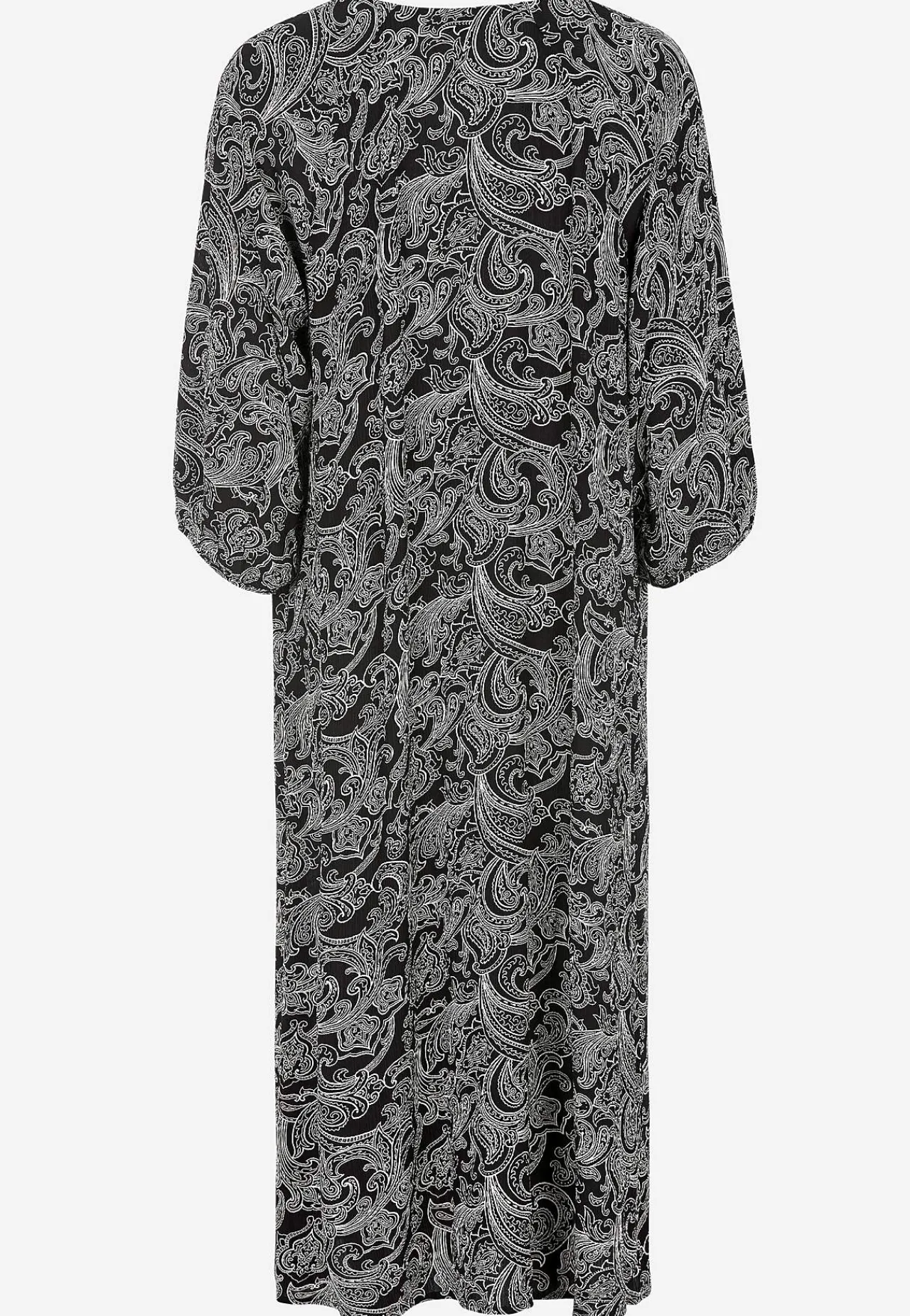 Midikjoler-Cellbes of Sweden Mønstret kjole med knapper Sort / Paisley