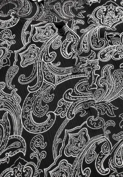 Midikjoler-Cellbes of Sweden Mønstret kjole med knapper Sort / Paisley