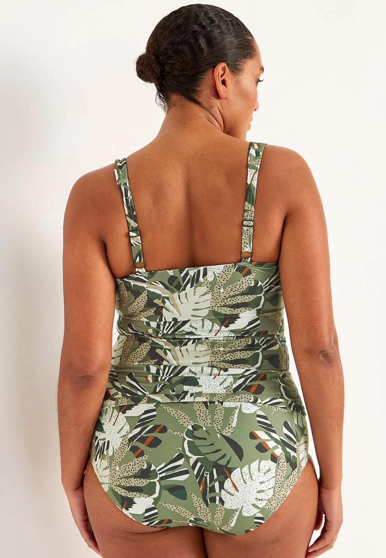 Bikinier|Tankini-Cellbes of Sweden Mønstret tankinitop med shaping-effekt | Cellbes