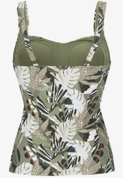 Bikinier|Tankini-Cellbes of Sweden Mønstret tankinitop med shaping-effekt | Cellbes
