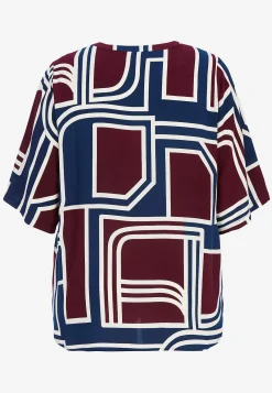 Toppe|Bluser- Mønstret viskosebluse | Cellbes