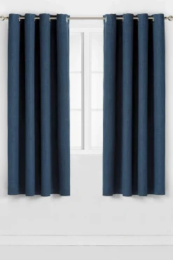 Mørklægningsgardiner|Gardinlængder-Cellbes of Sweden Mørklægningsgardin Ellen 2-pack Marine