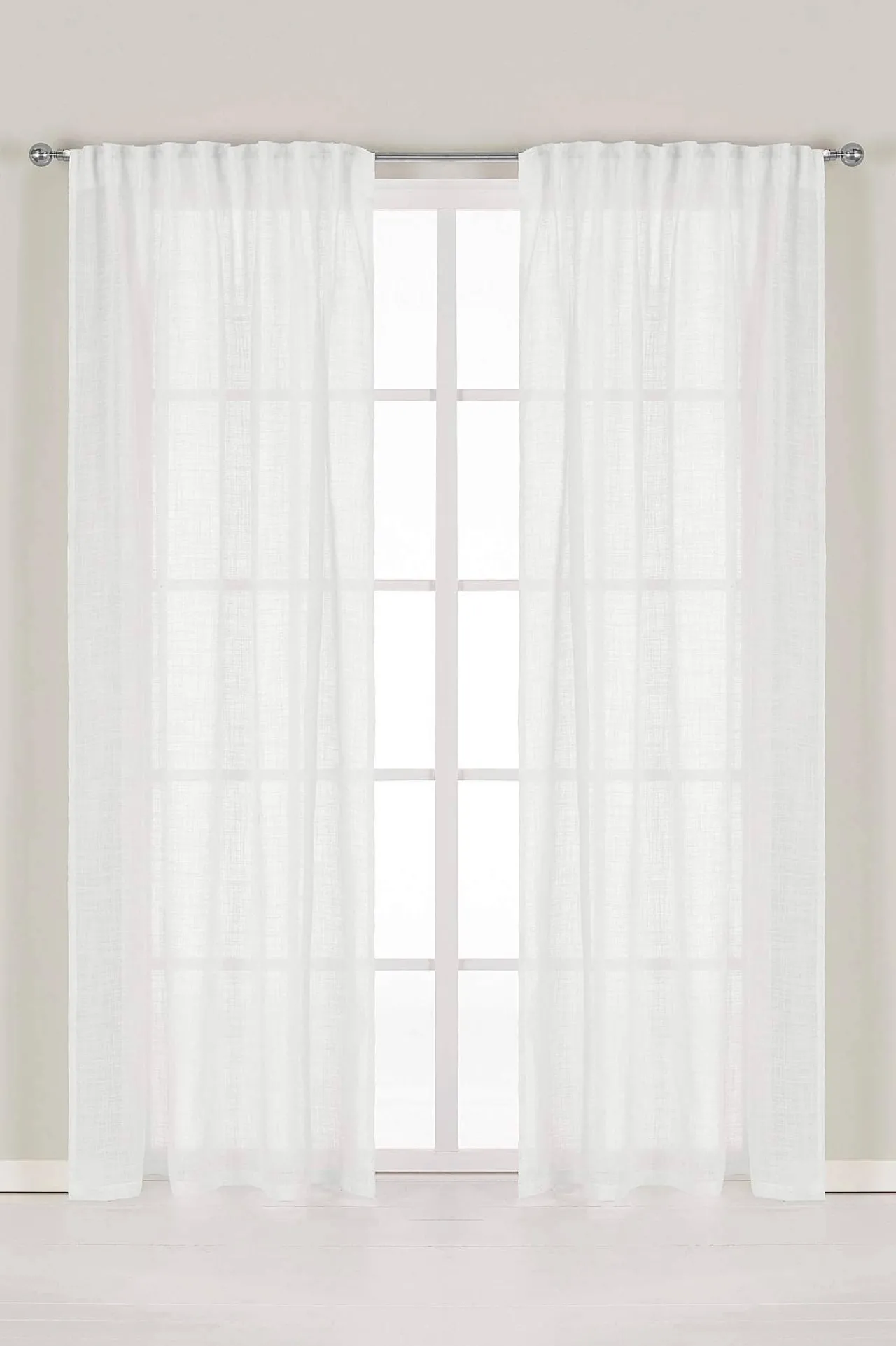 Gardinlængder|Multibåndslængder-Cellbes of Sweden Multibåndslængder med hørfølelse 2-pack Offwhite