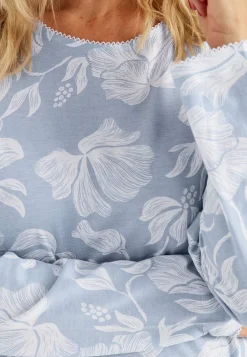 Undertøj|Nat- Og Hyggetøj-Cellbes of Sweden Natkjole med et blomstermønster Blå / Blomstret
