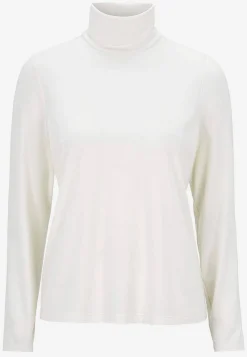Premium|Premium- Polotrøje Premium i modal Offwhite
