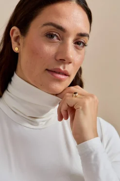 Premium|Premium- Polotrøje Premium i modal Offwhite
