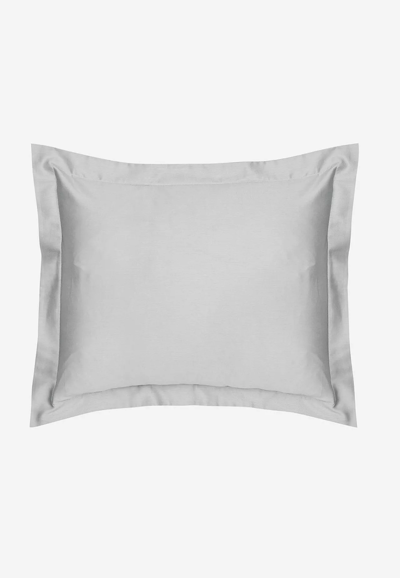 Pudebetræk|Flerpak-Cellbes of Sweden Pudebetræk i satin med vinge 50x60 cm Økologisk bomuld 2-pack Lysegrå