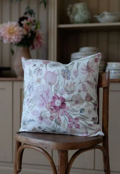 Pudebetræk & Inderpuder-Fondaco Pudebetræk med et blomstermønster Offwhite / Blomstret