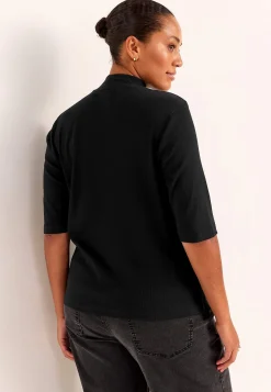 Poloskjorter|Toppe-Cellbes of Sweden Ribbet top med turtleneck | Cellbes