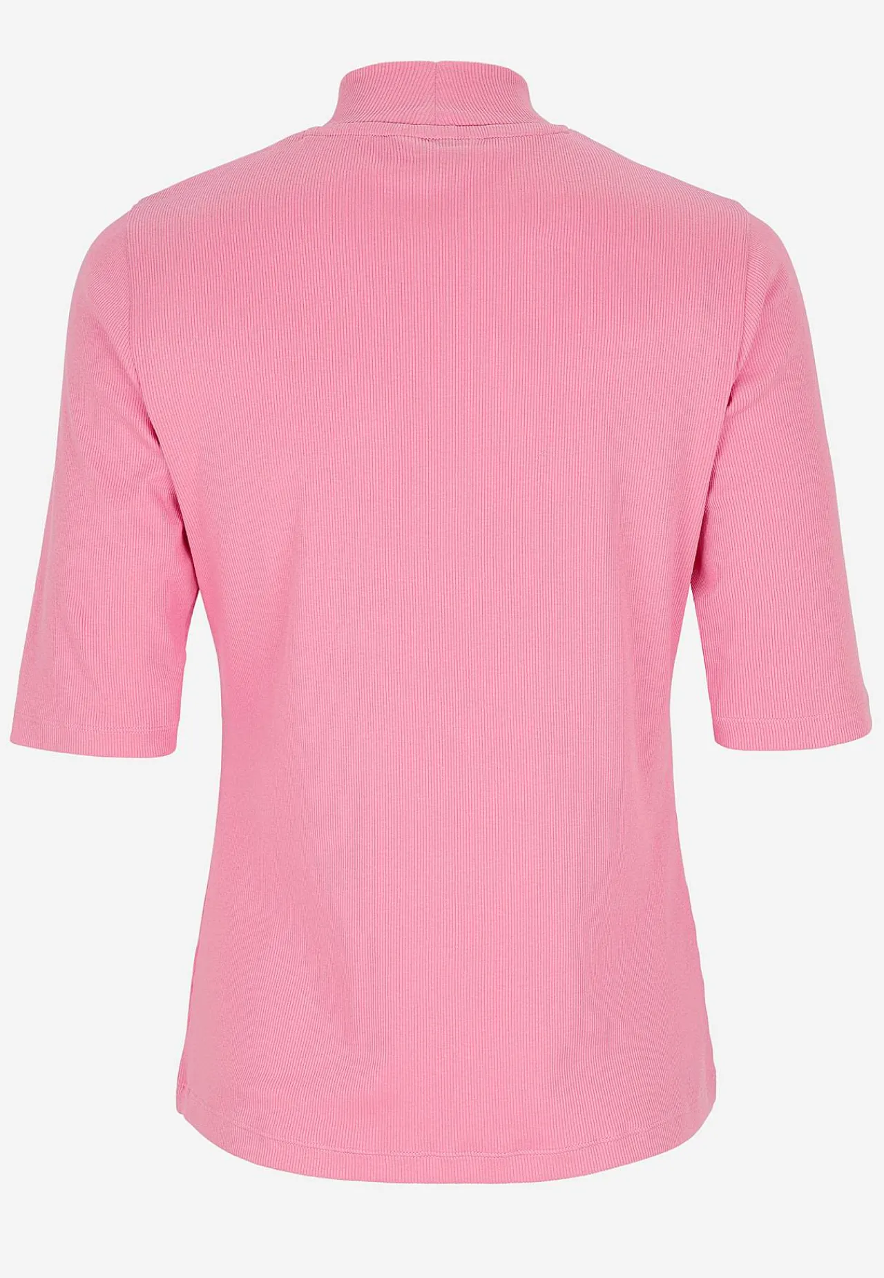 Poloskjorter|Toppe-Cellbes of Sweden Ribbet top med turtleneck Rosa