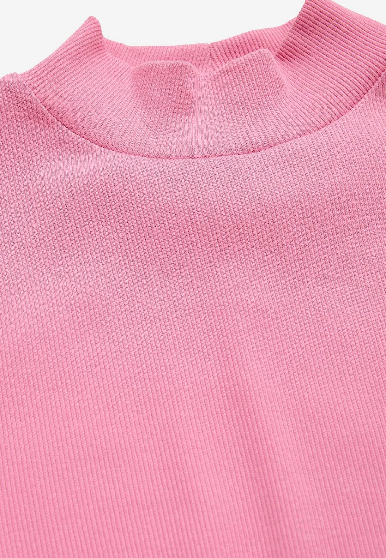 Poloskjorter|Toppe-Cellbes of Sweden Ribbet top med turtleneck Rosa