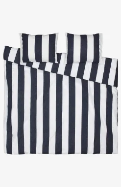 Sengesæt-Borganäs Sengesæt 220x210 cm kingsize Blå / Hvid