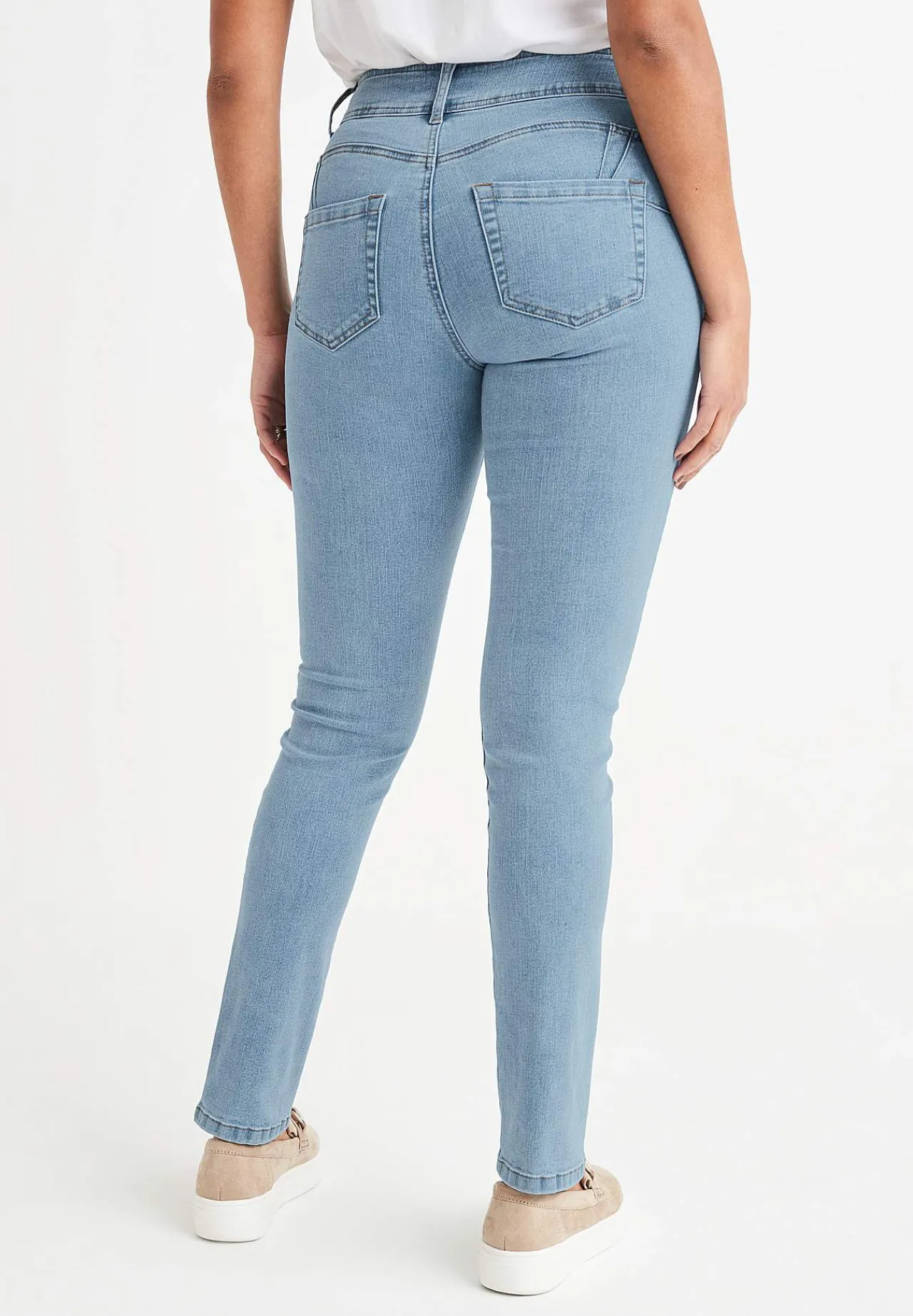 Høj Talje|Straight Fit-Cellbes of Sweden Shaping-jeans med stræk | Cellbes