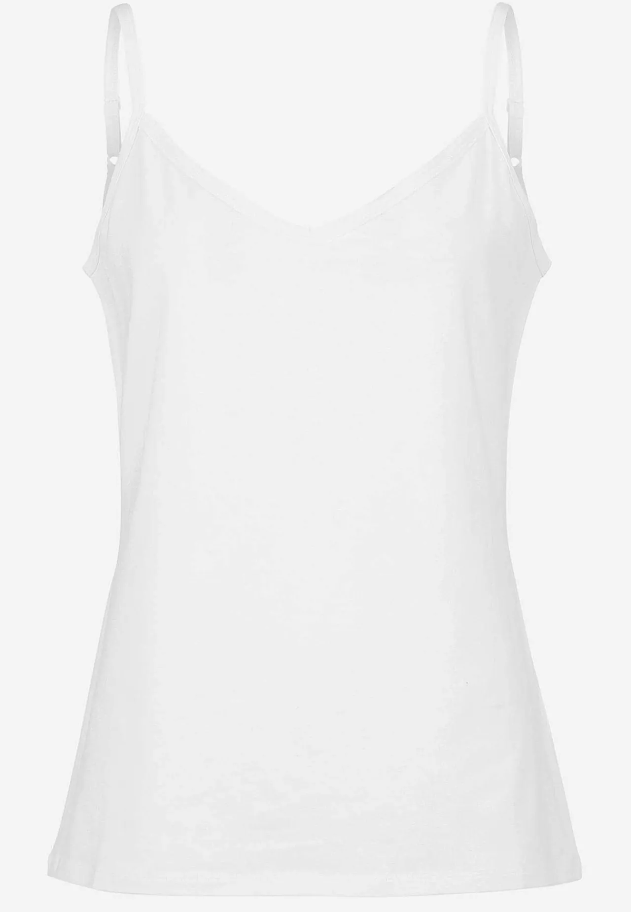 Tanktoppe|Toppe Og Tanktoppe- Singlet i blød, økologisk bomuld 2-pack Sort + Hvid