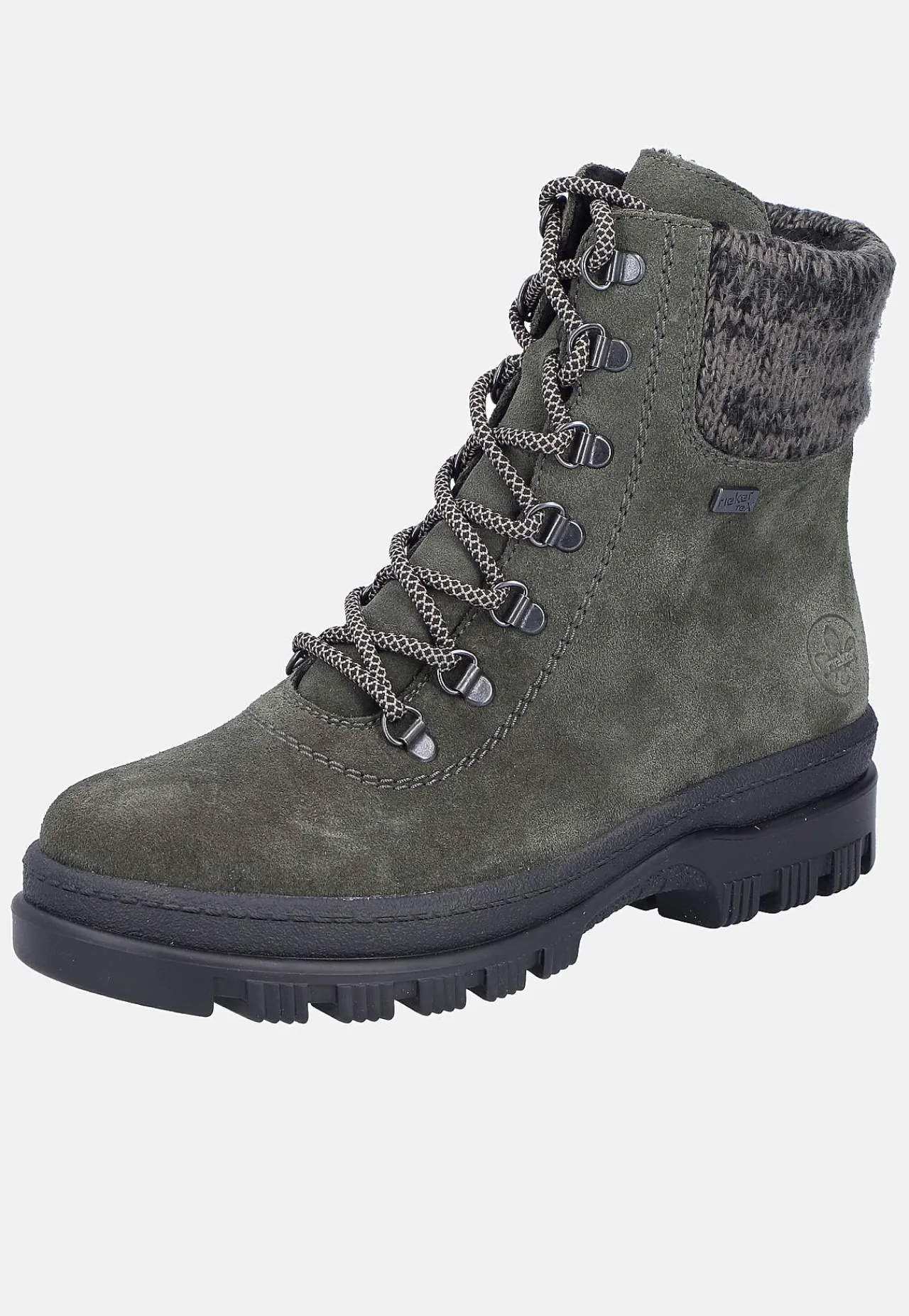 Lædersko|Boots-Rieker Skindstøvle med udtrækkelige crampons | Cellbes