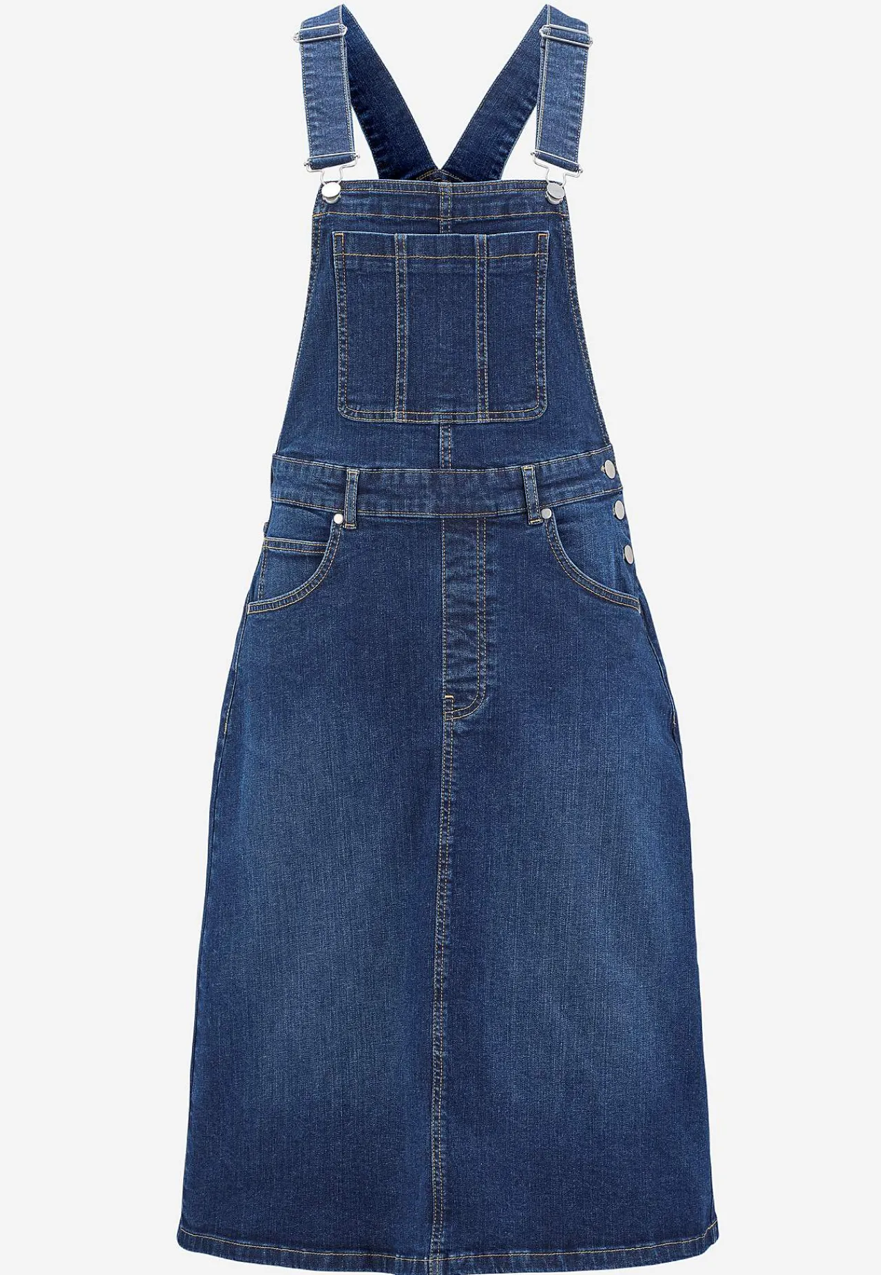 Denimkjoler|Denimkjoler-Cellbes of Sweden Smækkjole i denim Mørkeblå / Denim