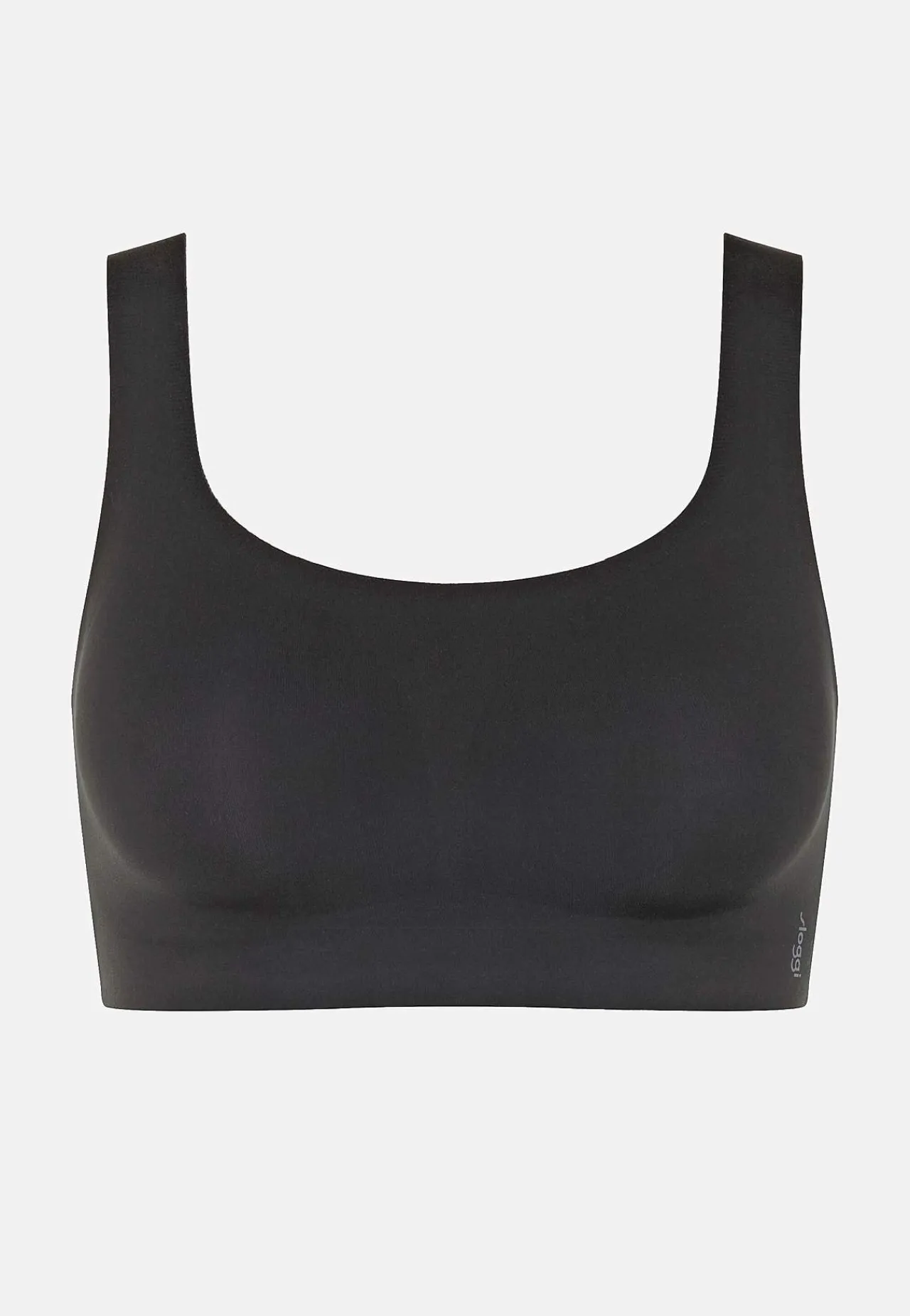 Undertøj|Bh-Sloggi Sømløs BH-top i superblød mikrofiber Zero Feel 2.0 Sort