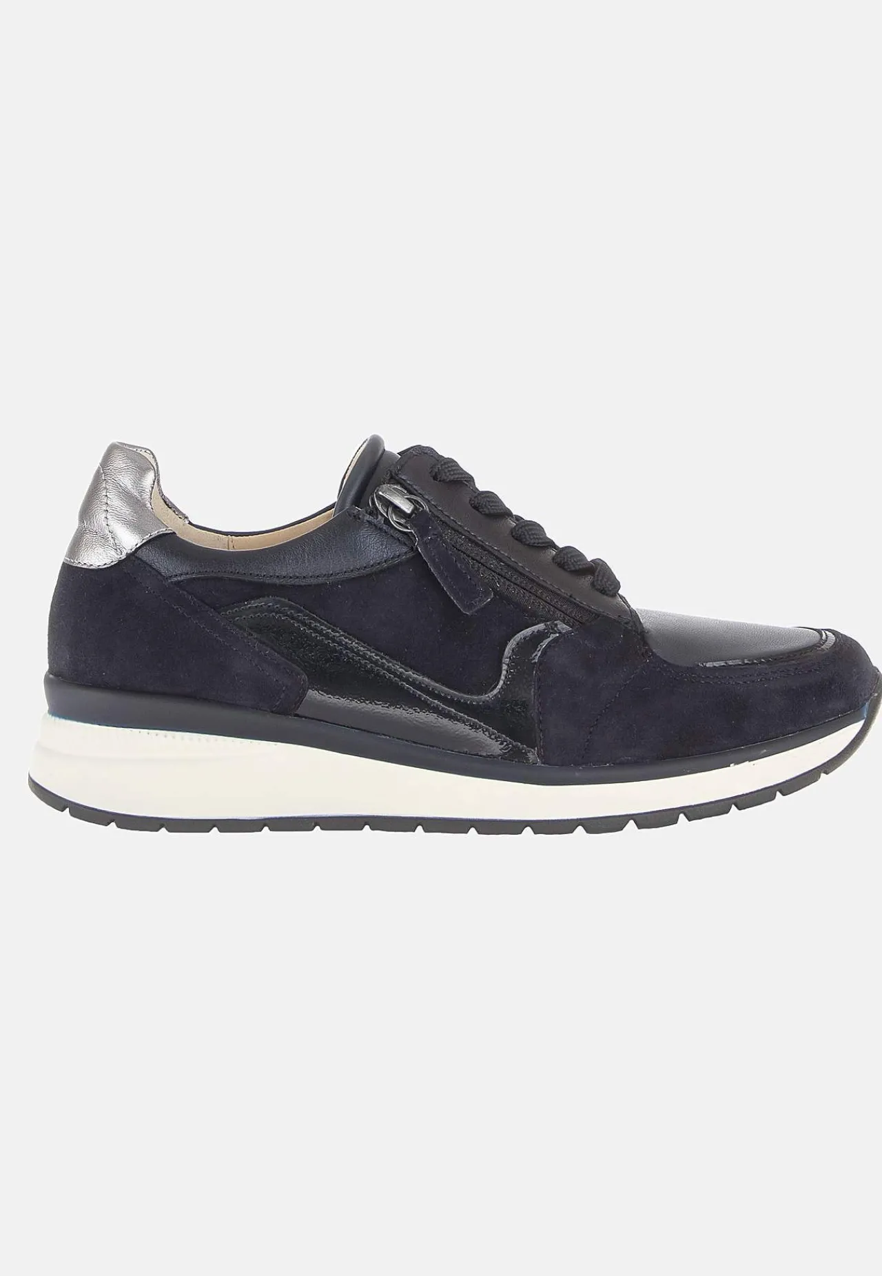Sneakers|Lædersko-Gabor Sneakers Hallux valgus Marine