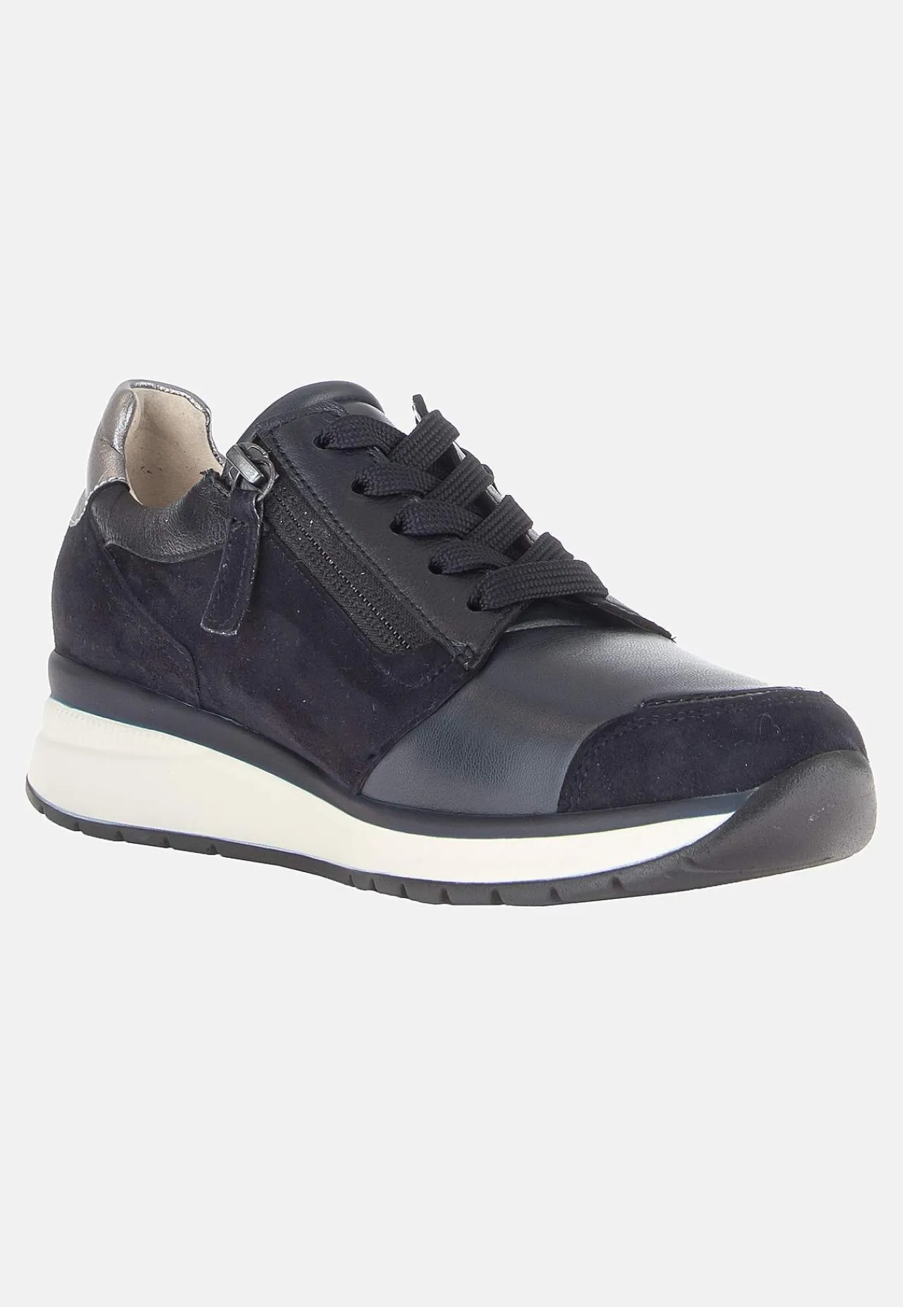Sneakers|Lædersko-Gabor Sneakers Hallux valgus Marine