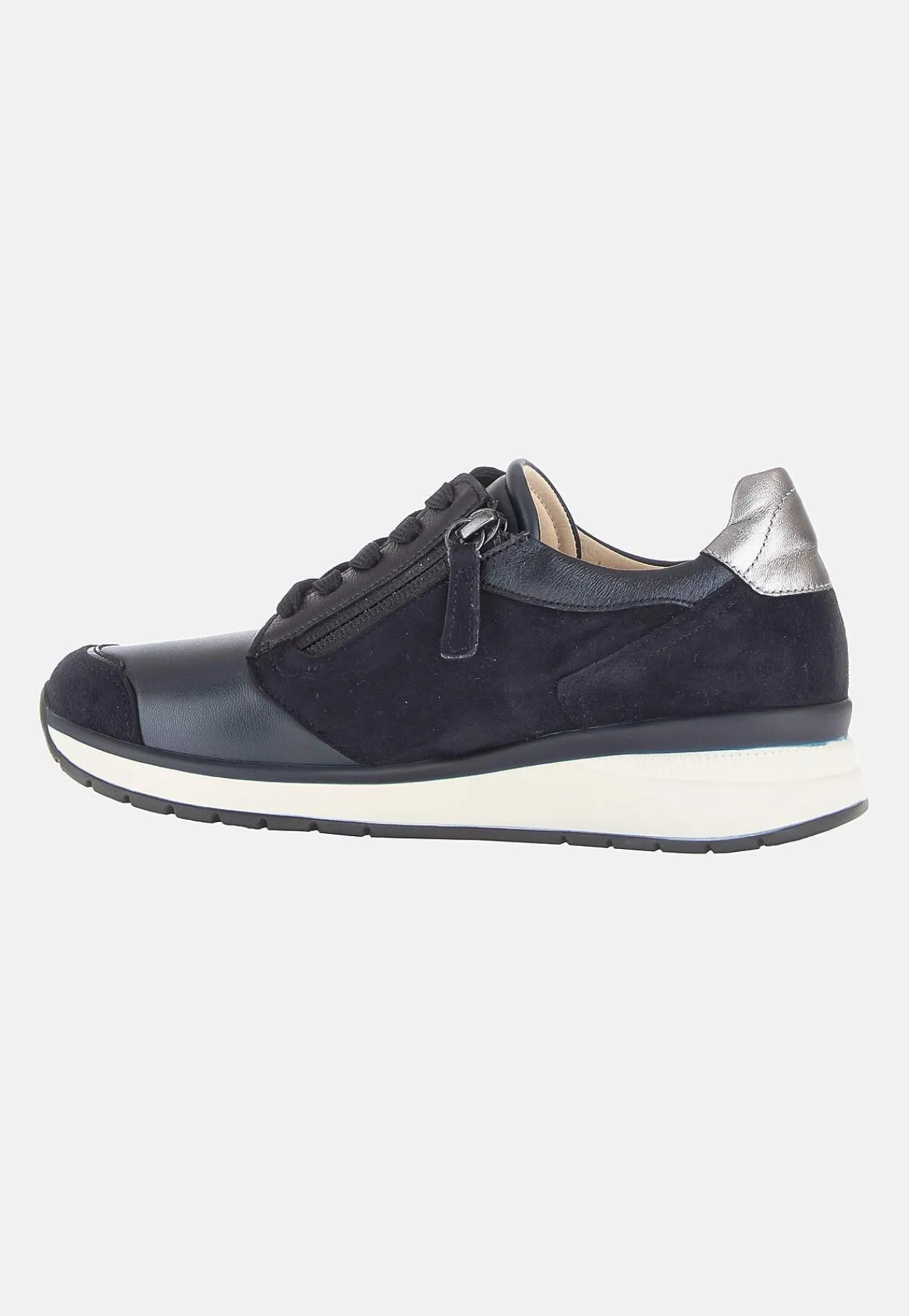 Sneakers|Lædersko-Gabor Sneakers Hallux valgus Marine