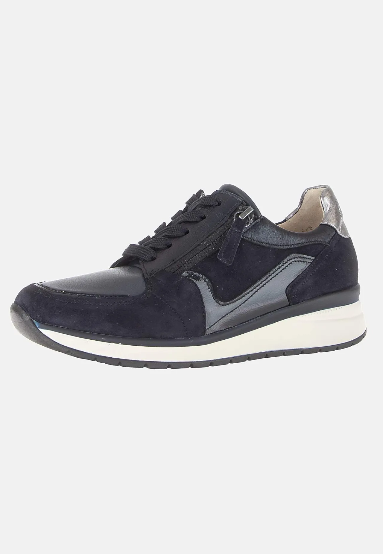 Sneakers|Lædersko-Gabor Sneakers Hallux valgus Marine