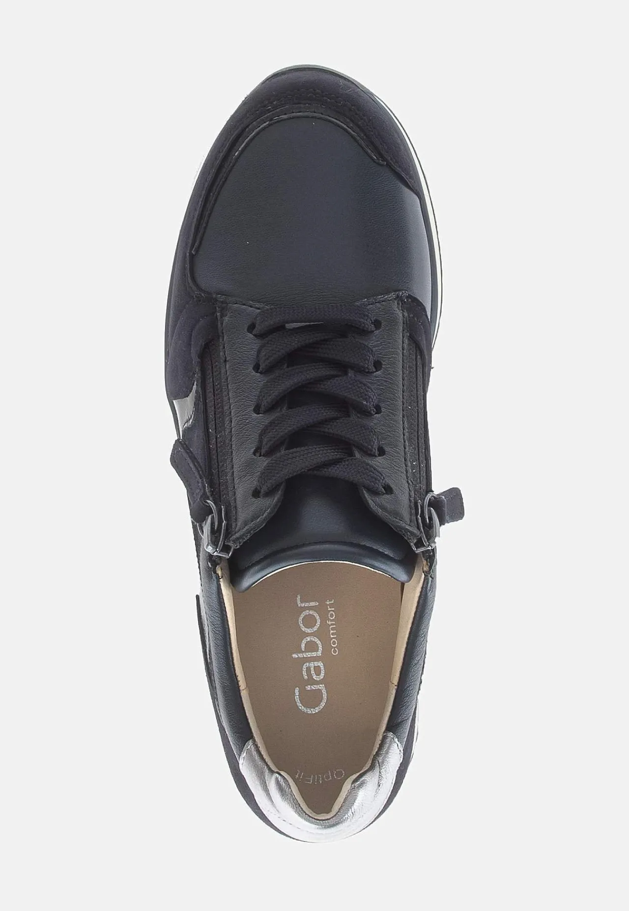Sneakers|Lædersko-Gabor Sneakers Hallux valgus Marine
