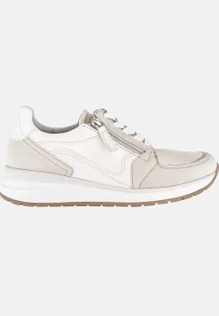 Sneakers|Lædersko- Sneakers Hallux valgus Lys beige