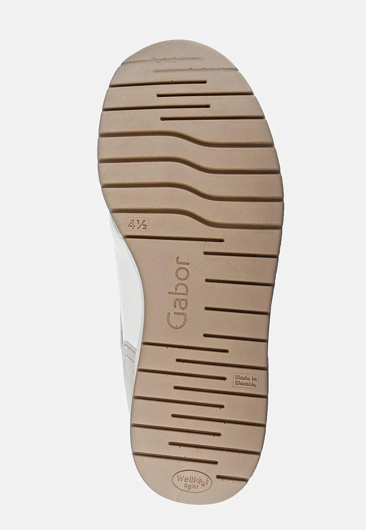 Sneakers|Lædersko- Sneakers Hallux valgus Lys beige
