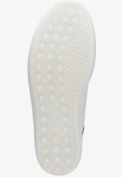 Sneakers|Lædersko-Ecco Sneakers Soft 7 Easy Slip Hvid / Sølv