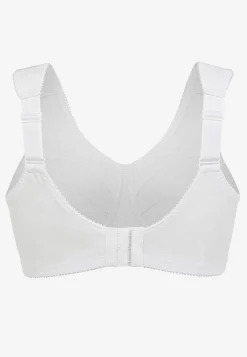 Undertøj|Bh- Soft BH med broderi Lily Hvid