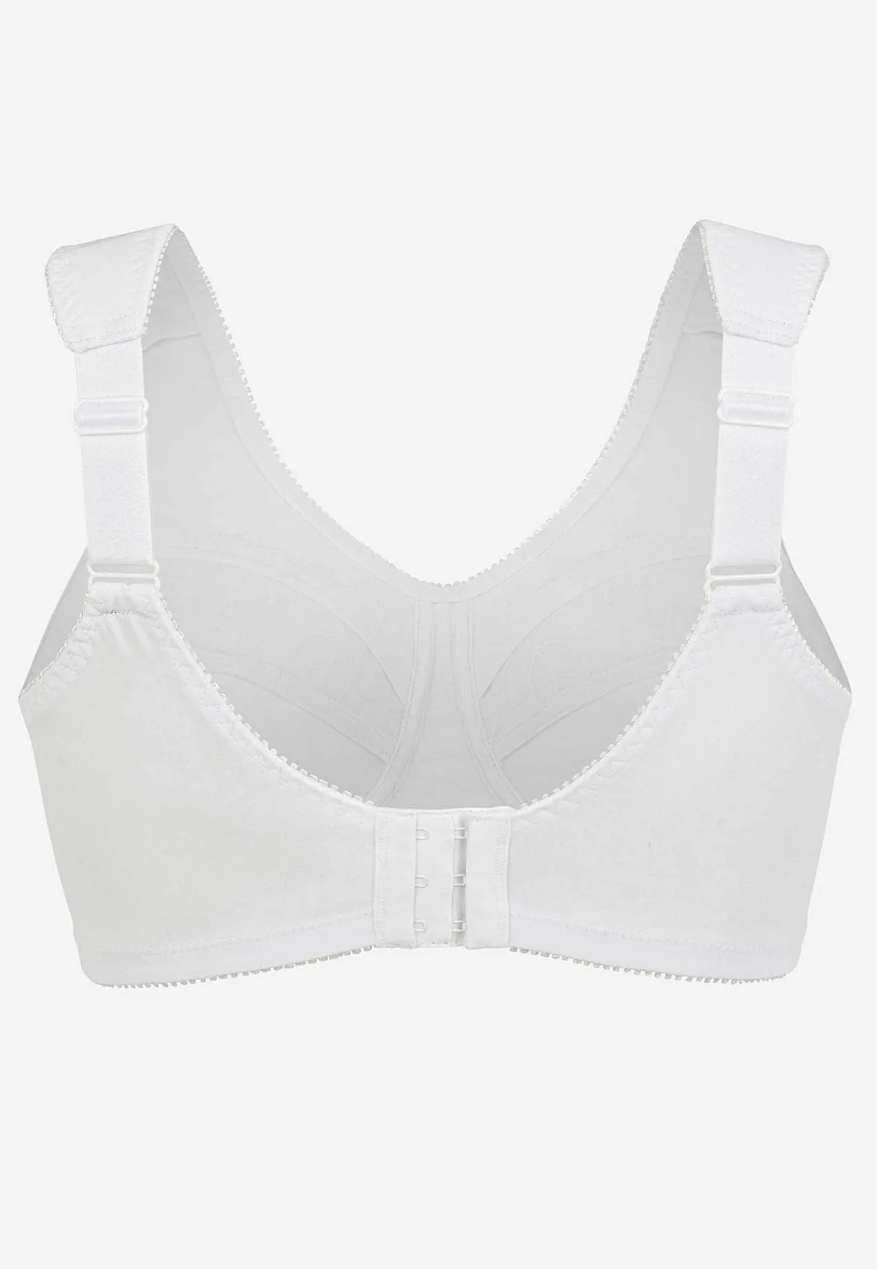 Undertøj|Bh- Soft BH med broderi Lily Hvid