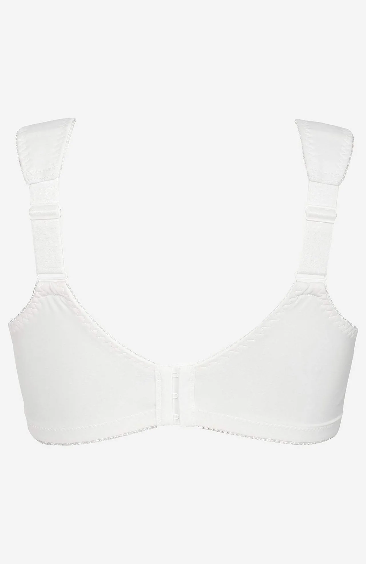 2-Pack|Undertøj-Cellbes of Sweden Soft BH med broderi Lily 2-pack Nougat + Hvid