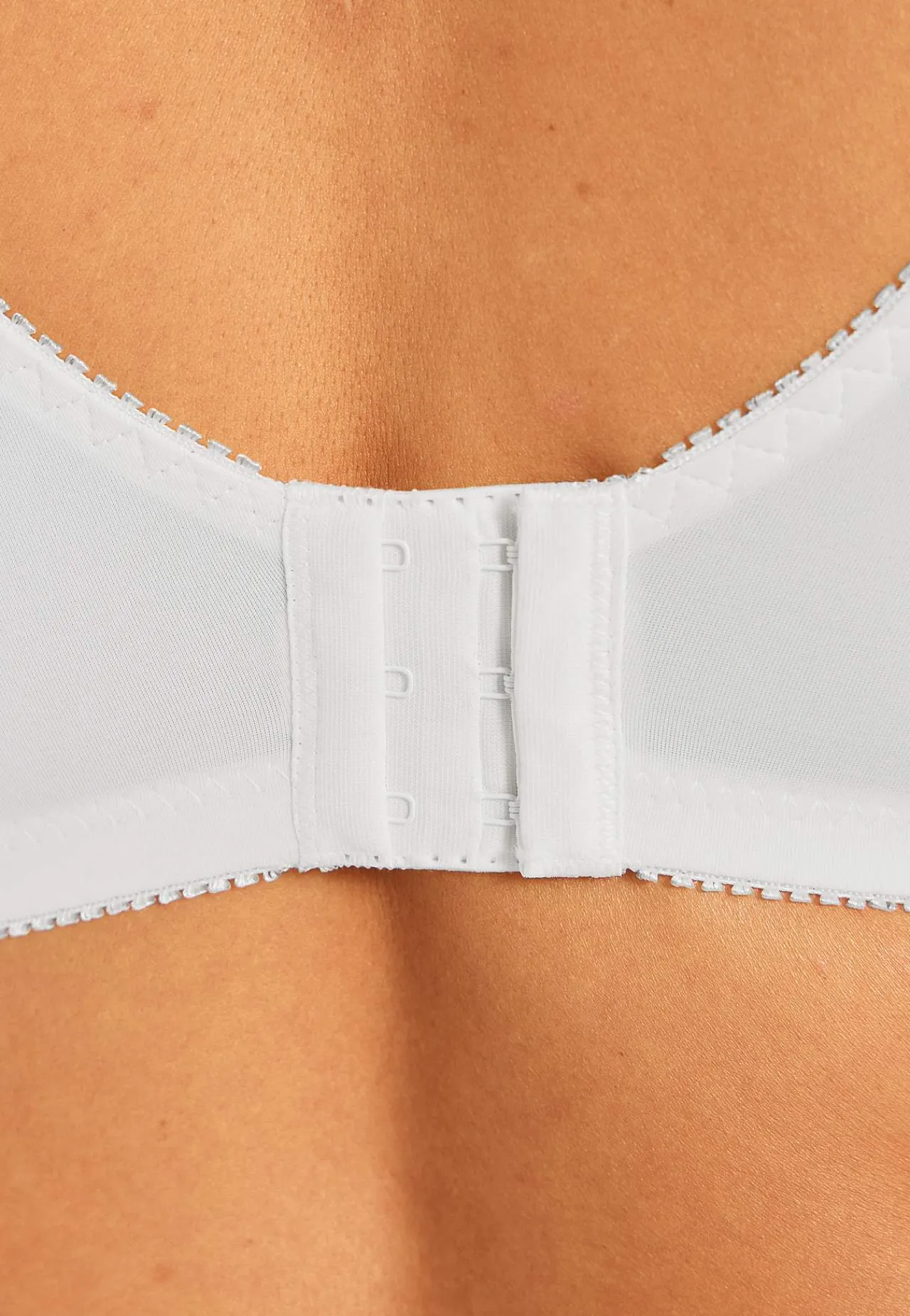 2-Pack|Undertøj-Cellbes of Sweden Soft BH med broderi Lily 2-pack Nougat + Hvid