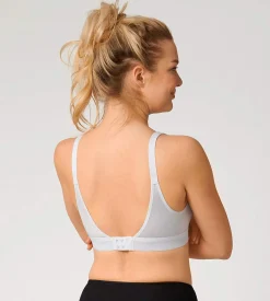 Undertøj|Bh- Sports-bh uden bøjle Triaction Workout Hvid