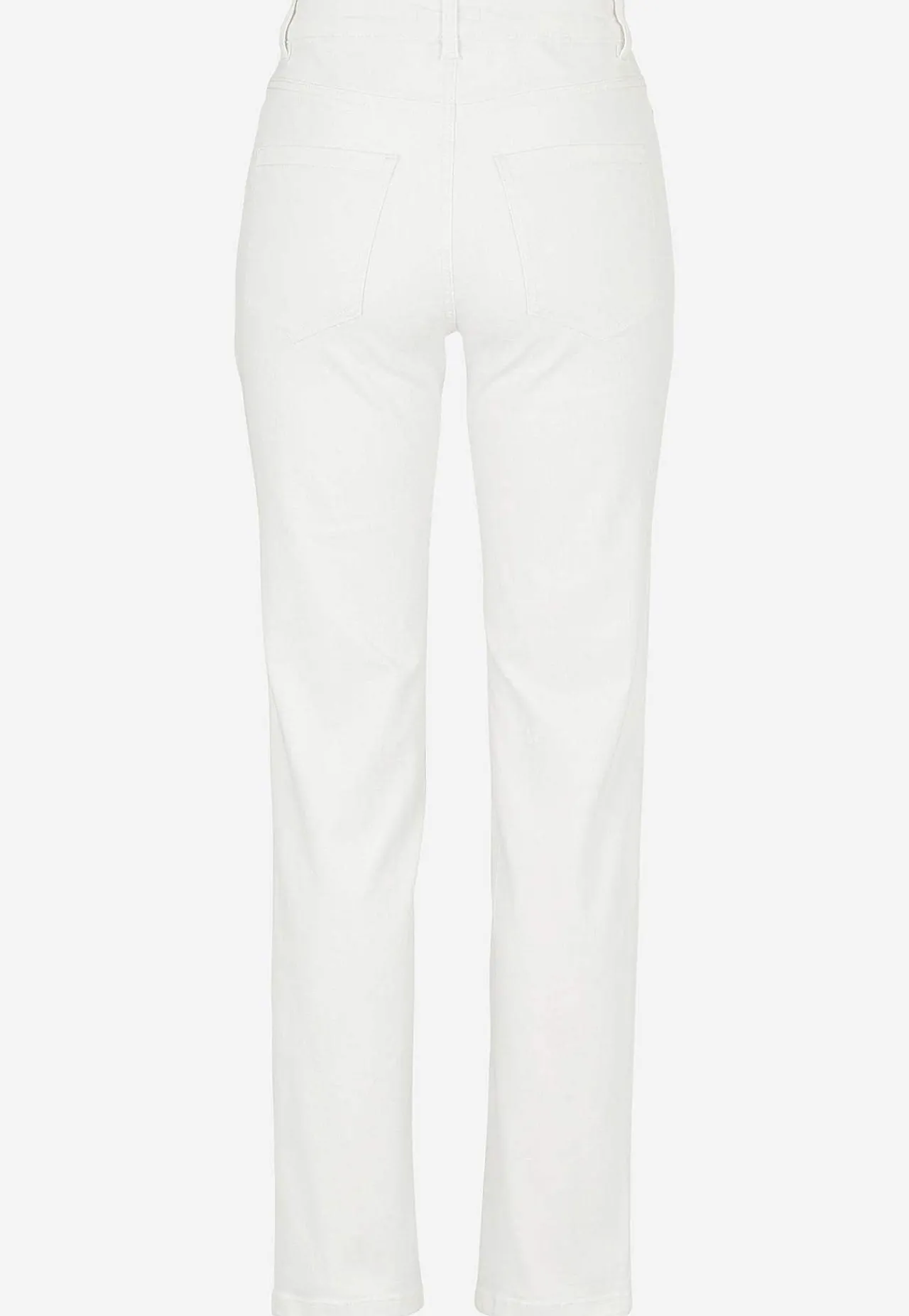 Ankeljeans|Flere Længder-Cellbes of Sweden Stretchjeans med lige ben - tre længder Linnea Hvid denim