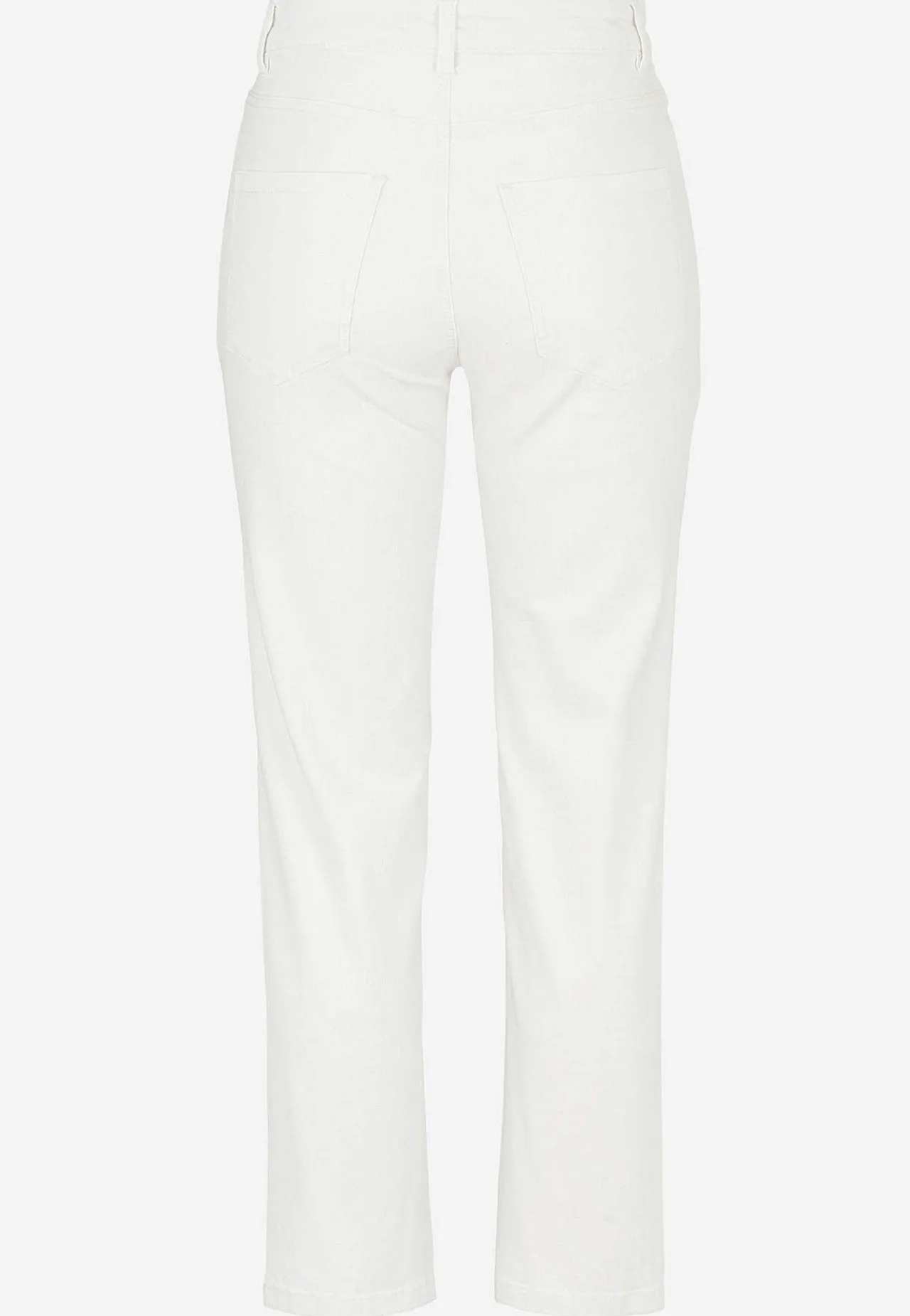 Ankeljeans|Flere Længder-Cellbes of Sweden Stretchjeans med lige ben - tre længder Linnea Hvid denim