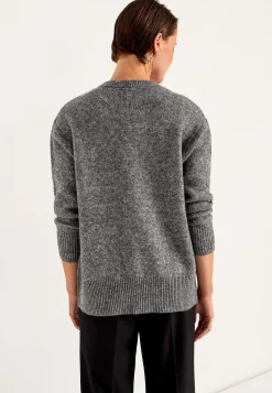 Cardiganer|Trøjer-Cellbes of Sweden Strikket cardigan Grå / Ternet