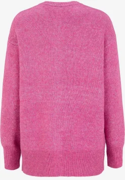 Cardiganer|Trøjer-Cellbes of Sweden Strikket cardigan Cerise melange