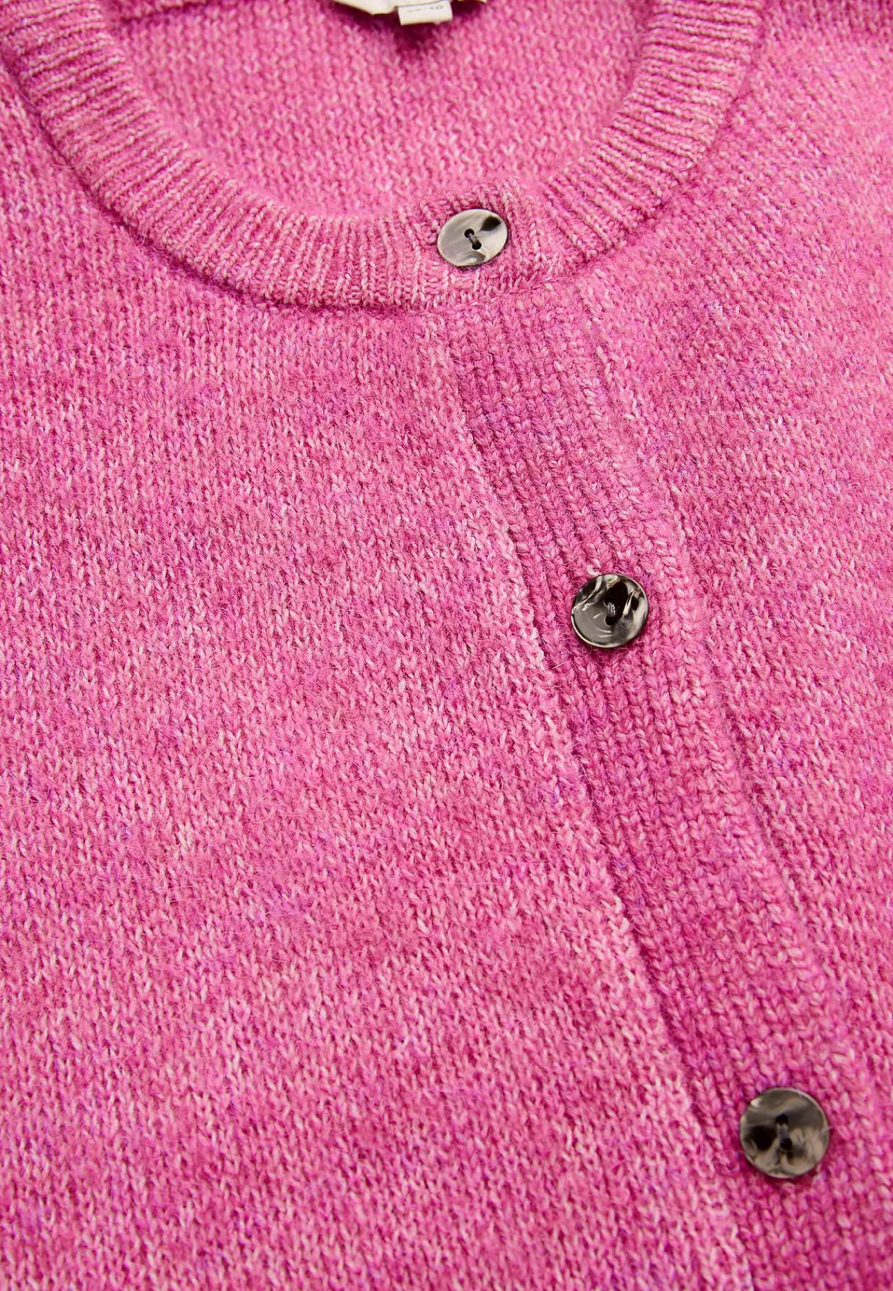 Cardiganer|Trøjer-Cellbes of Sweden Strikket cardigan Cerise melange