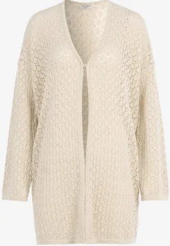 Cardiganer|Cardiganer-Cellbes of Sweden Strikket cardigan med hulmønster | Cellbes