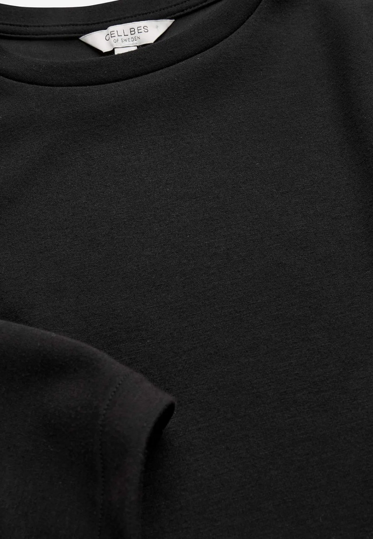 Korte Kjoler- Superblød jerseykjole i modalmiks Sort