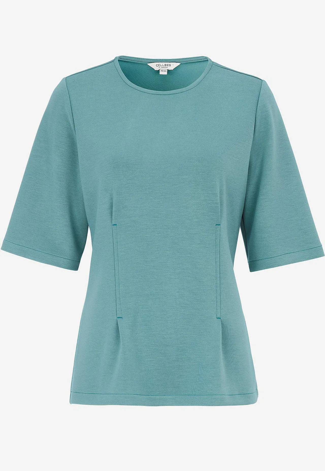 Toppe-Cellbes of Sweden Superblød jerseytop Støvet turkis