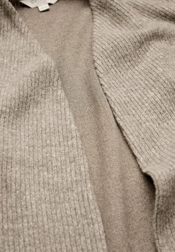 Cardiganer|Trøjer-Cellbes of Sweden Superblød, lang cardigan med lommer Beata Beige / Meleret