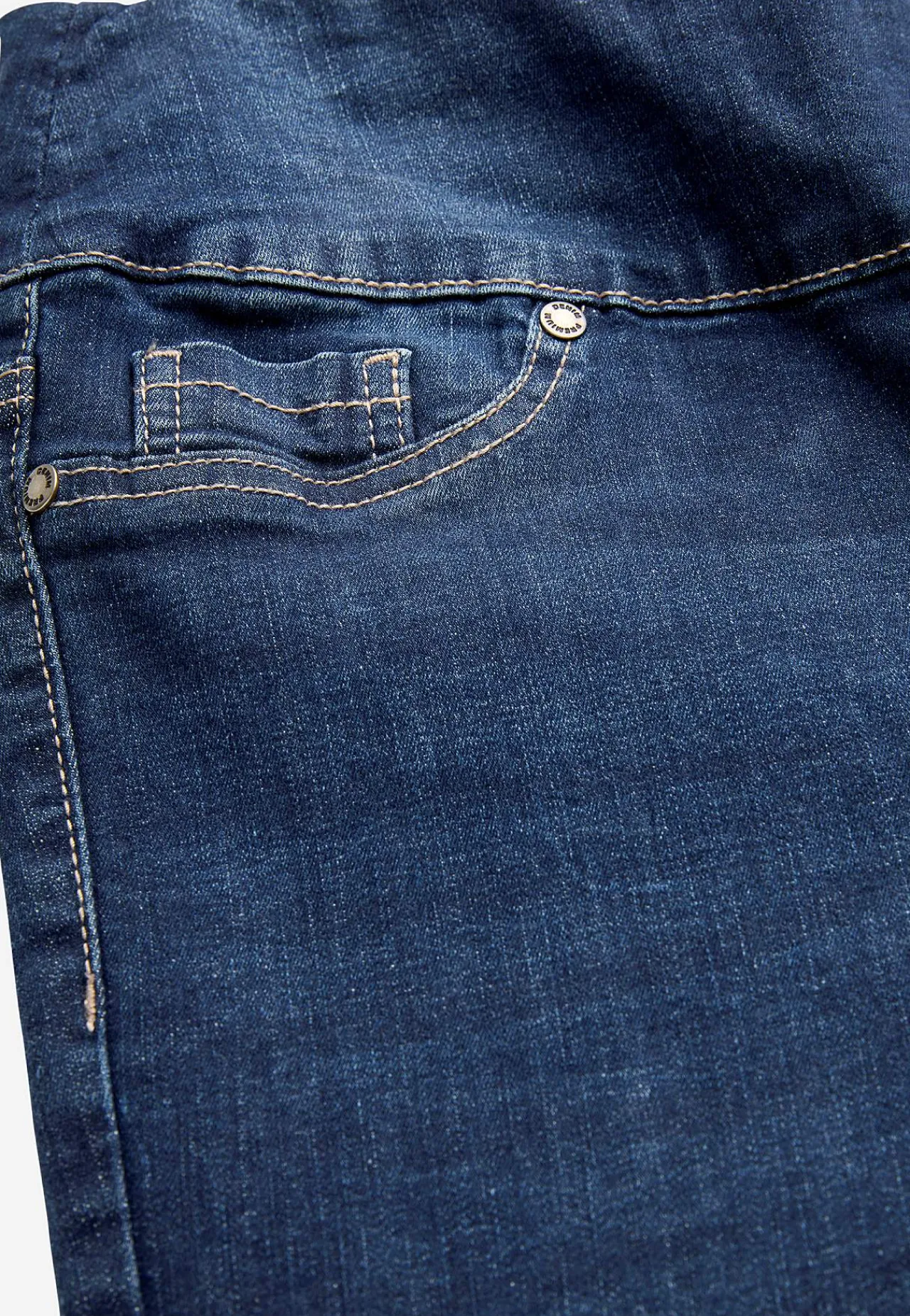 Forårsbukser|Høj Talje-Cellbes of Sweden Superkomfortable ankeljeans i denim Elin Mellemblå / Denim