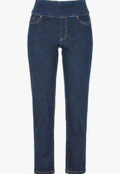 Forårsbukser|Høj Talje-Cellbes of Sweden Superkomfortable ankeljeans i denim Elin | Cellbes