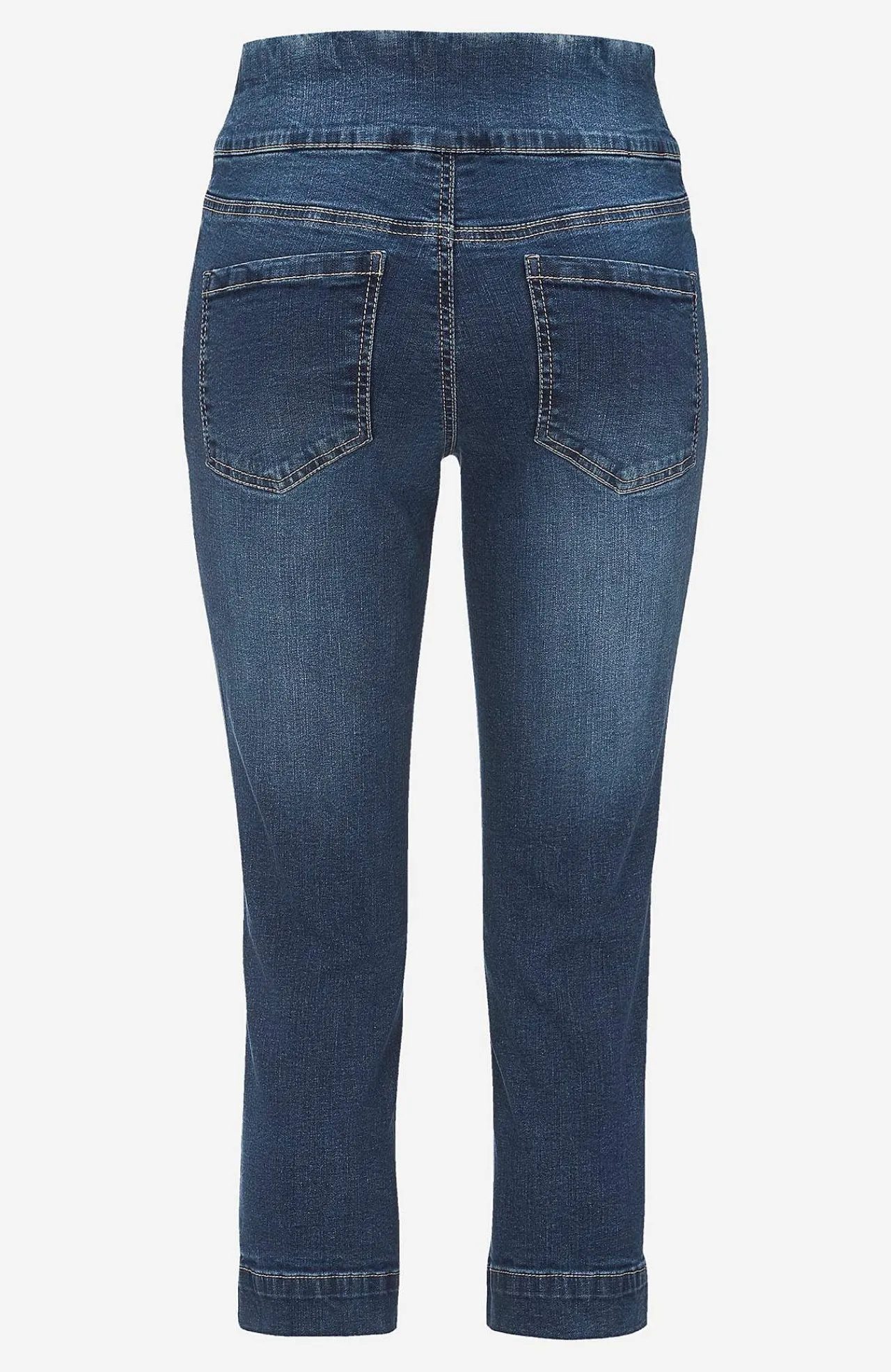 Forårsbukser|Capribukser-Cellbes of Sweden Superkomfortable caprijeggings i denim Elin Mellemblå / Denim