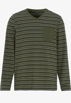 Pyjamas-Cellbes of Sweden To-delt pyjamas Grøn / Stribet