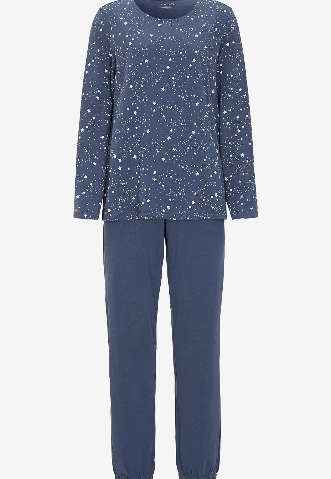 Undertøj|Nat- Og Hyggetøj- To-delt pyjamas Gråblå