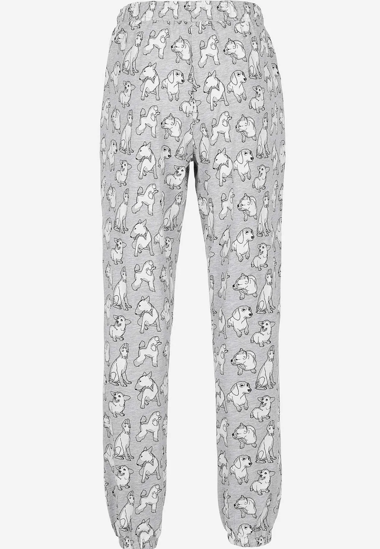Undertøj|Nat- Og Hyggetøj- To-delt pyjamas Gråmeleret