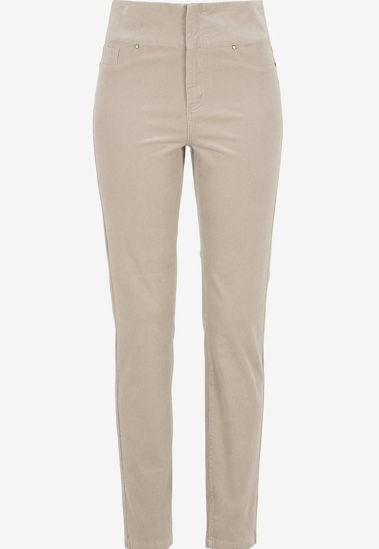 Manchester|Treggings- Treggings i kraftig fløjl Beige